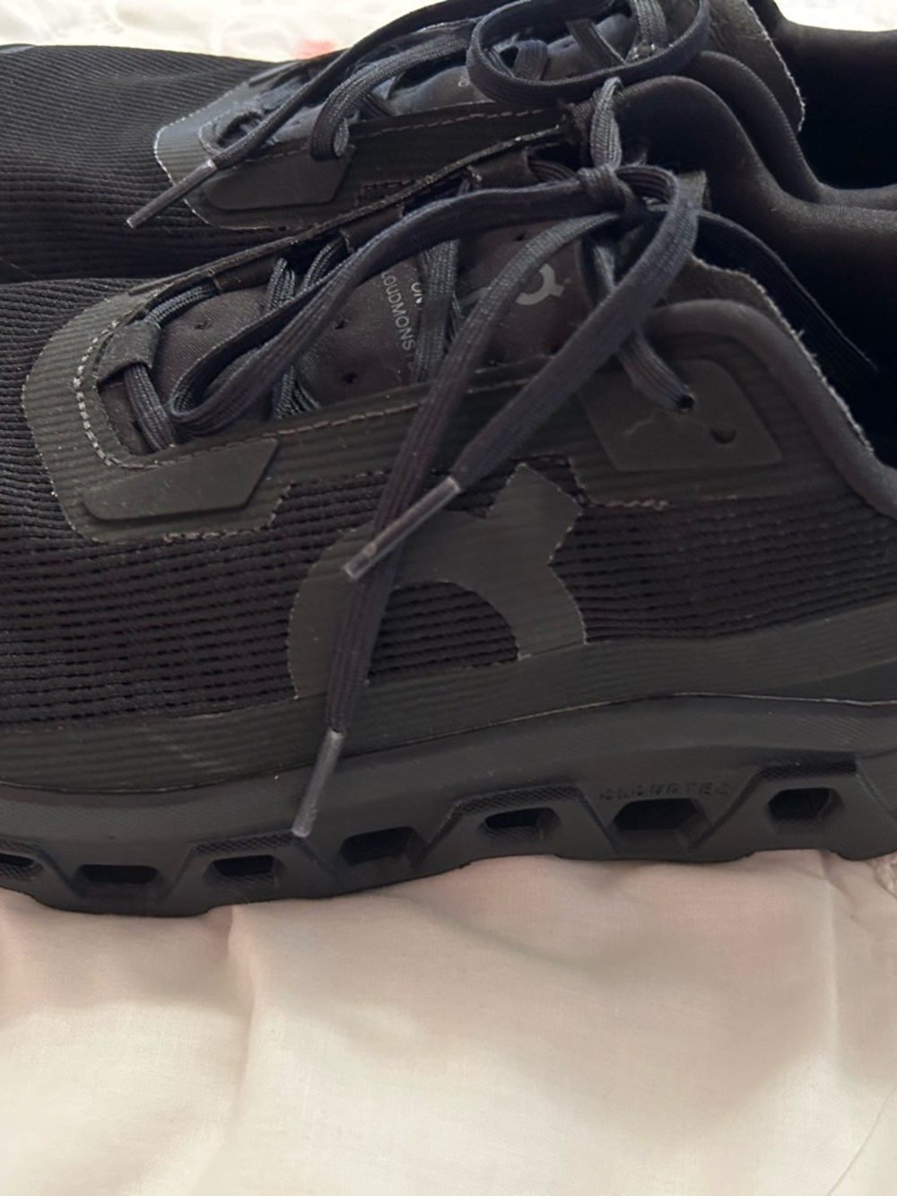 On Cloudmonster Void Black/Black  Athletic Sneakers - Picture 7 of 7